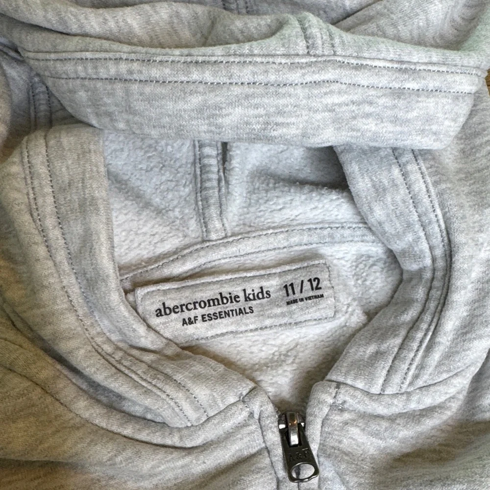 Abercrombie Kids Gray Essential Hoodie 11/12